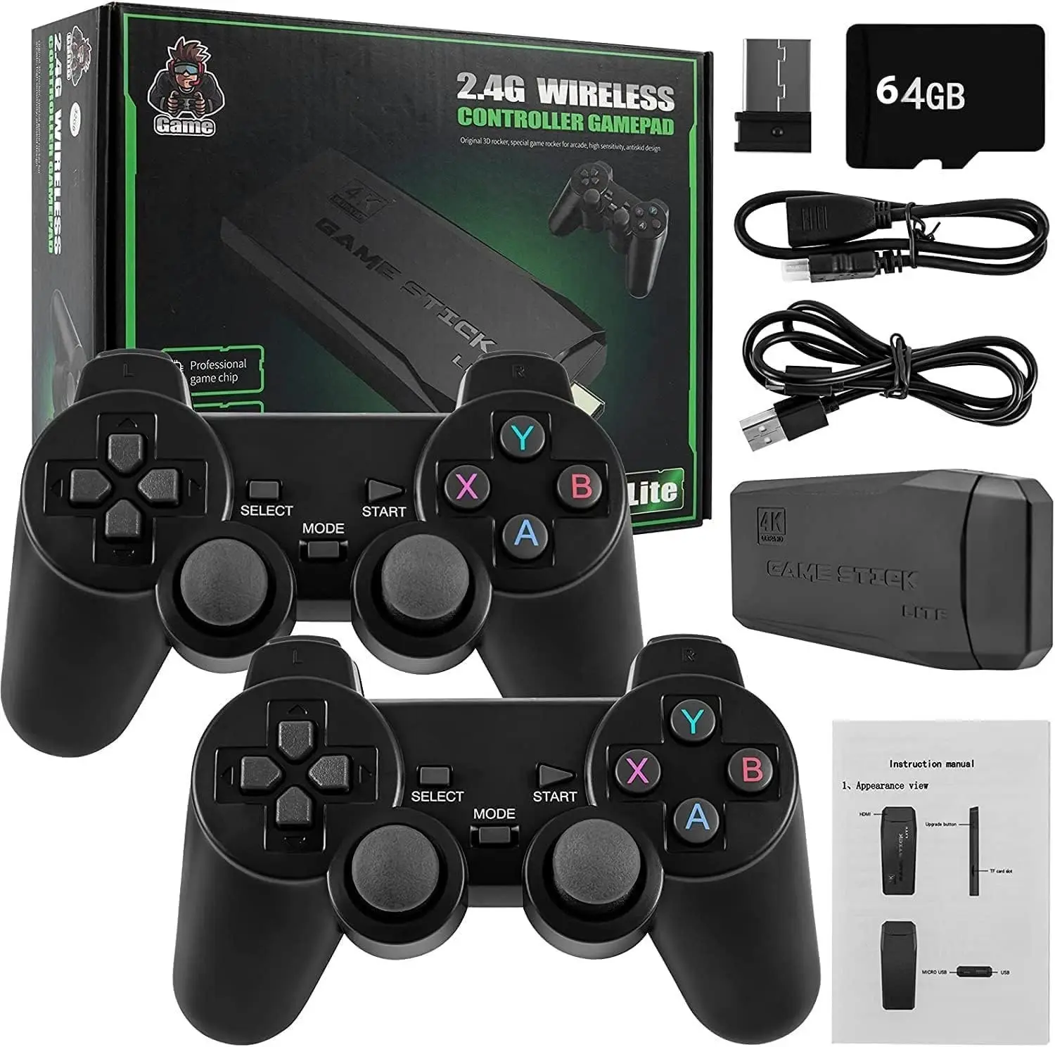 Picture of Premium Quality - M8 Game Stick Gamebox Retro Game console 10000 Games - Signifying Quality
