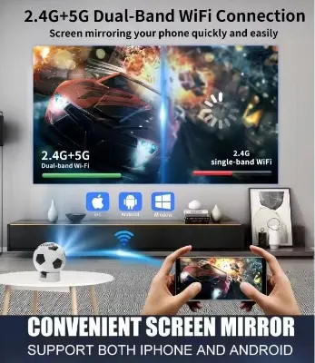 Picture of F20 Football Projector – Best HD Projector for Sports & Home Use