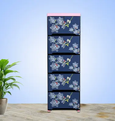 Buy Supreme Wardrobe (Single-5D) - Lily-TEL at Best Price In Bangladesh