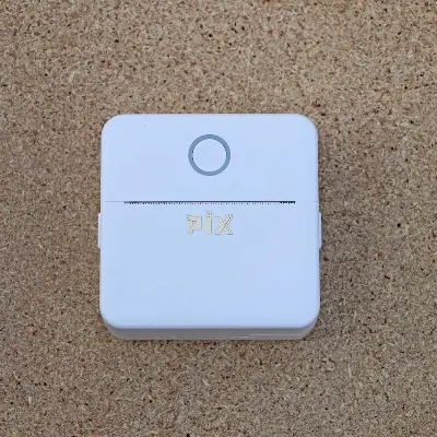 Picture of Pix Mini Printer Bluetooth Wireless Mobile Portable Printer Thermal Printer Photo Label Sticker Note Printer Mobile Thermal Printer Rechargeable Mini Printer, Label Stickers Printer