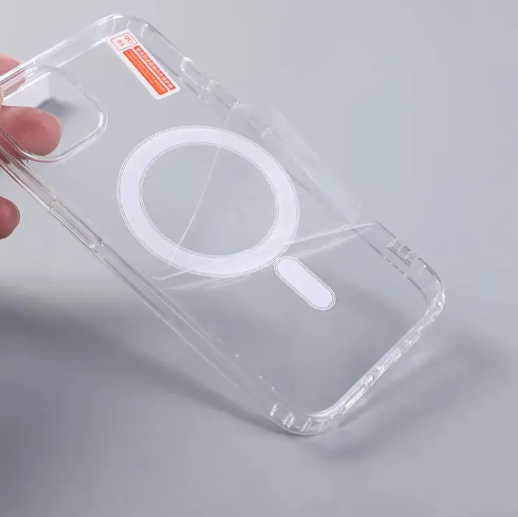 Picture of iPhone Clear Magsfe Case for 14 Pro / 14 Pro Max / 13 Pro/ 13 Pro Max / 12 Pro / 12 Pro Max / 11 Pro / 11 Pro Max Magsafe Case Magnetic Mobile Phone Case For iPhone 14 Pro, 14 Pro Max