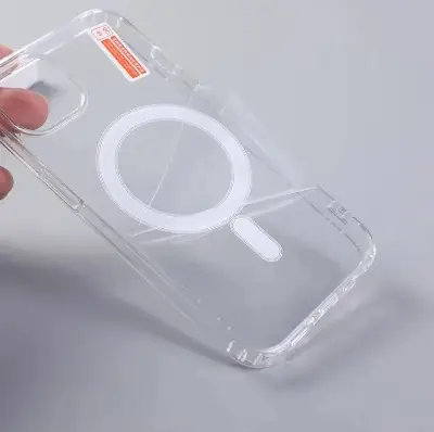 Picture of iPhone Magsafe Case for iPhone 16, 15,14,13,12,11,X,XR,XS,6,7,8 Series Magsafe magnetic Clear Case for iPhone