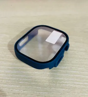 Picture of For Apple Watch Ultra 49mm Case Screen Protector Protective Cover for iWatch Ultra 8 49mm PC Screen Protector Bumper Tempered Glass+Cover for Apple Watch Case Ultra 49mm