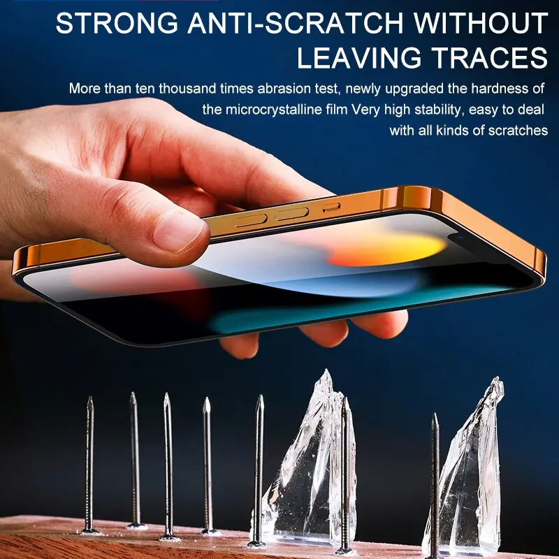 Picture of For Apple iPhone Screen Protector Tempered Glass for iPhone, Rainbow screen protector for iPhone 14 Pro Max, 14 Pro, 14 Plus, 14, 13 Pro Max, 13 Pro, 13, 13 Mini, 12 Pro Max, 12 Pro, 12, 12 MINI, 11 Pro Max,11 Pro, 11, XS Max, XS, XR, X