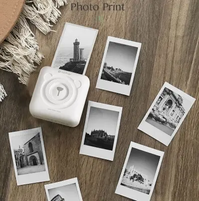 Picture of 57mm*30mm Thermal Printer Paper For Mini Portable Printer - Sticker Paper Roll / Normal color Roll /Thermal Paper/ Semi Transparent Print Paper/Pink Powder Paper etc (Optional)