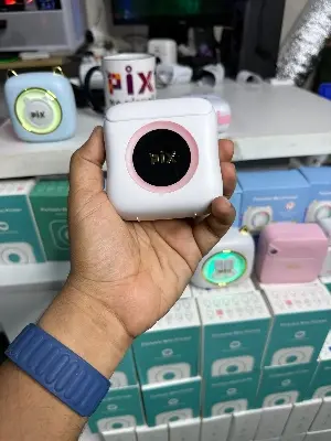 Picture of PIX Mini Printer Machine Wireless Portable Thermal POS Pocket Mobile Printer Short Hand Printer Papering Mini Thermal Bluetooth Pocket