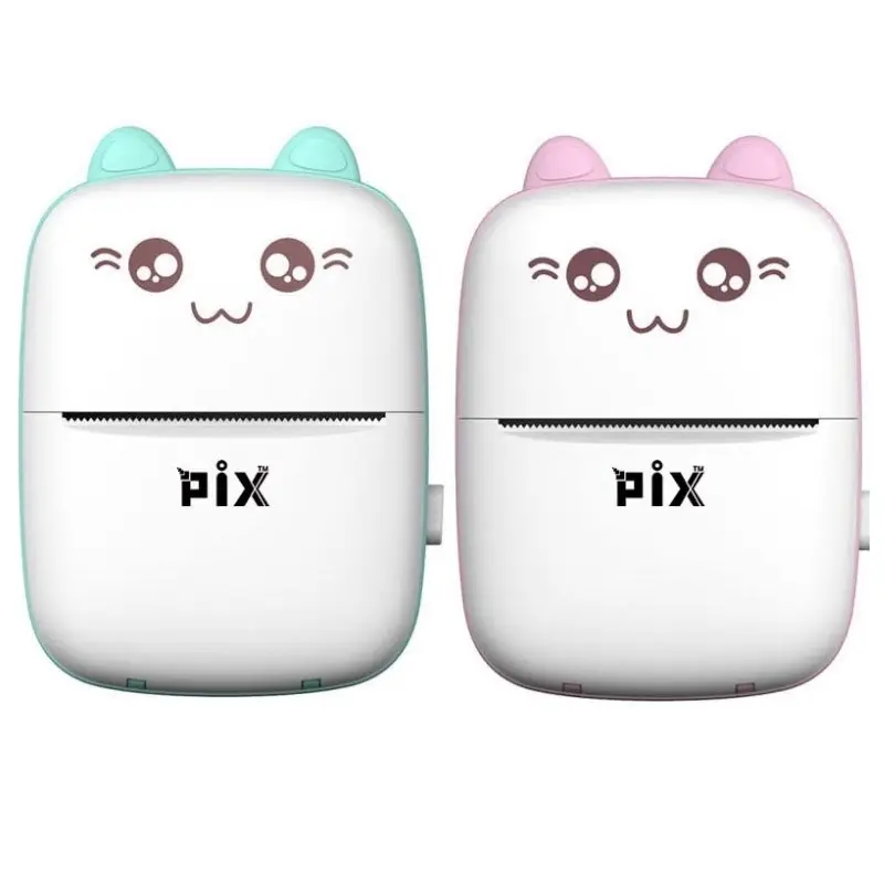 Picture of PIX Mini Printer Machine Wireless Portable Thermal POS Pocket Mobile Printer Short Hand Printer Papering Mini Thermal Bluetooth Pocket