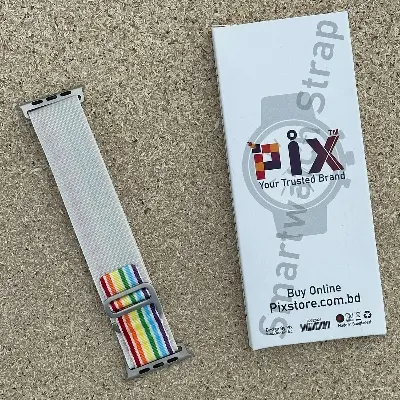 Picture of Apple Watch Strap Belt Nylon Strip Apple Alpine Metal lock Band For 49/45/44/42mm Customize Apple Watch with Stylish nylon belt strap for apple loop