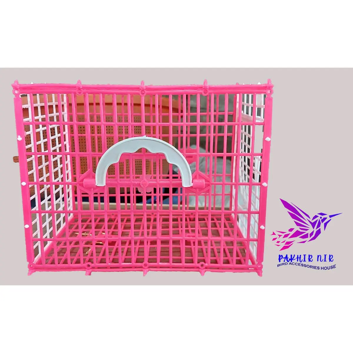Picture of Carrying Cage For Bird (Plastic)-01 Pc