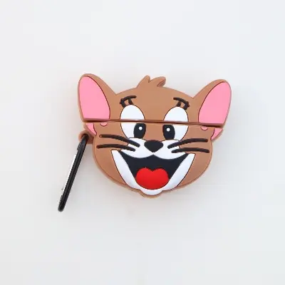 Picture of Airpod Pro Marvel Character Super Man, Spiderman, Venom, Groot, Super mario airpod pro 2 case Wireless Bluetooth Headset Silicon protective artificial cartoon cover case (only cover)