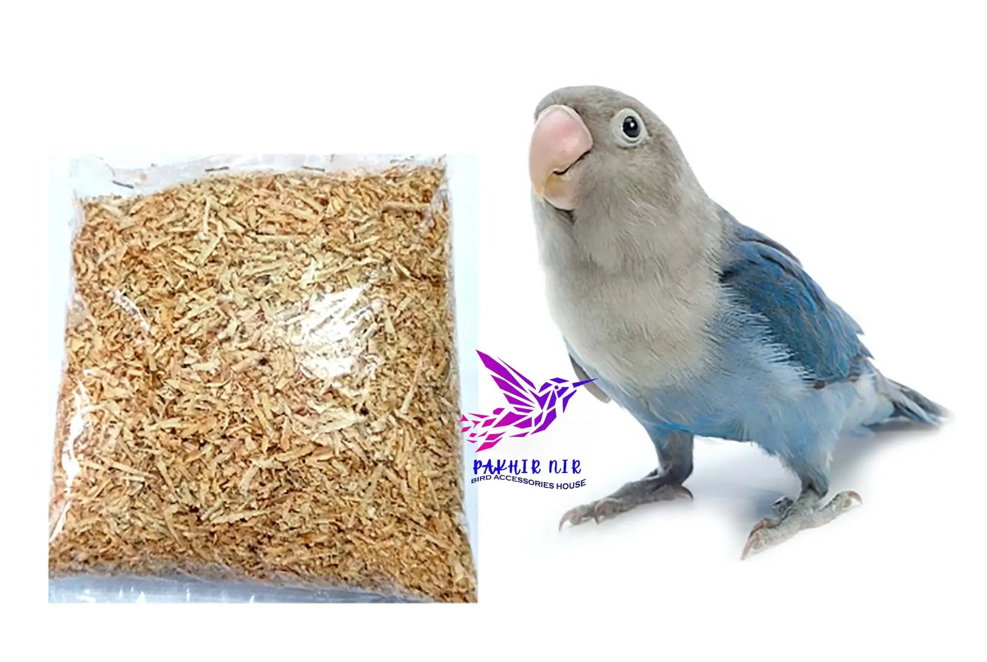 Picture of Bird nesting Material, Comfortable Bedding for Birds Great for Nest Building and Hideouts 100gm