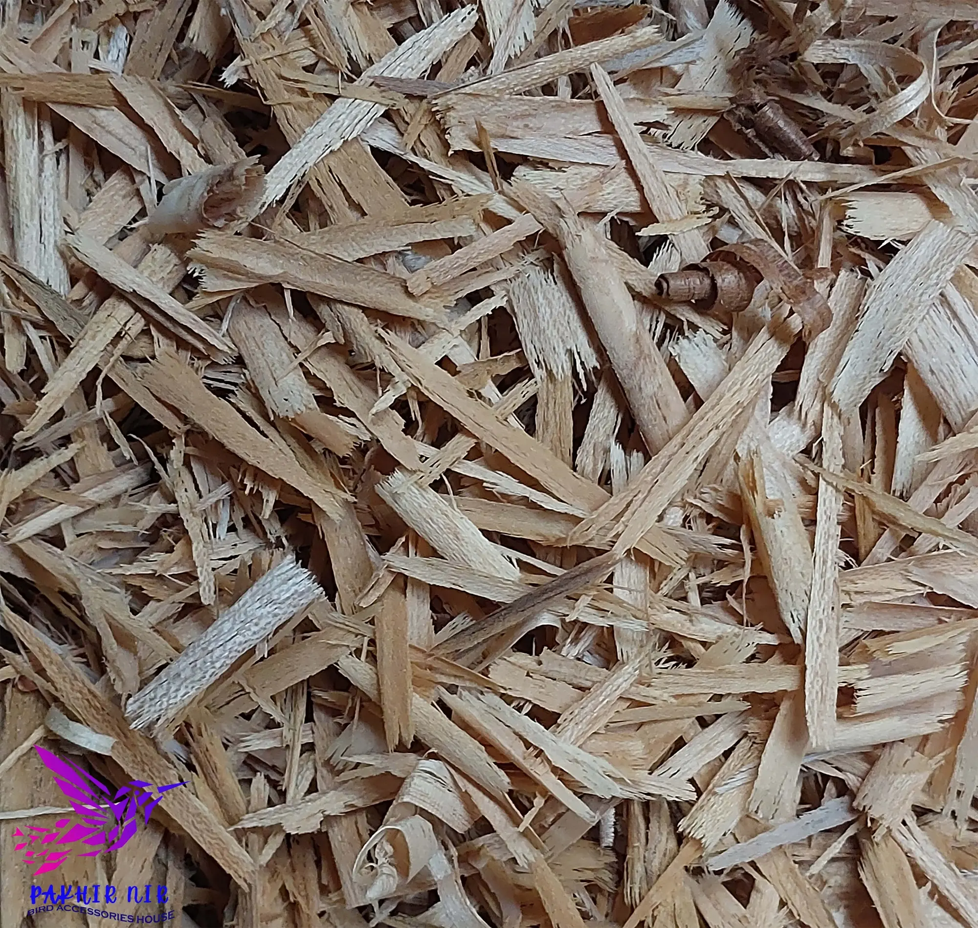 Picture of Bird nesting Material, Comfortable Bedding for Birds Great for Nest Building and Hideouts 100gm