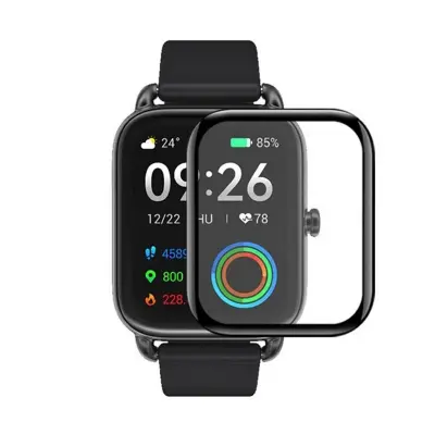 Picture of Pix Antibacterial and Bubble Free  Screen Protector for Xiaomi Haylou Solar LS11/LS12/ LS16 Smart Watch-100 % Germ Free Full Coverage Soft Screen Protector for Xiaomi Watch