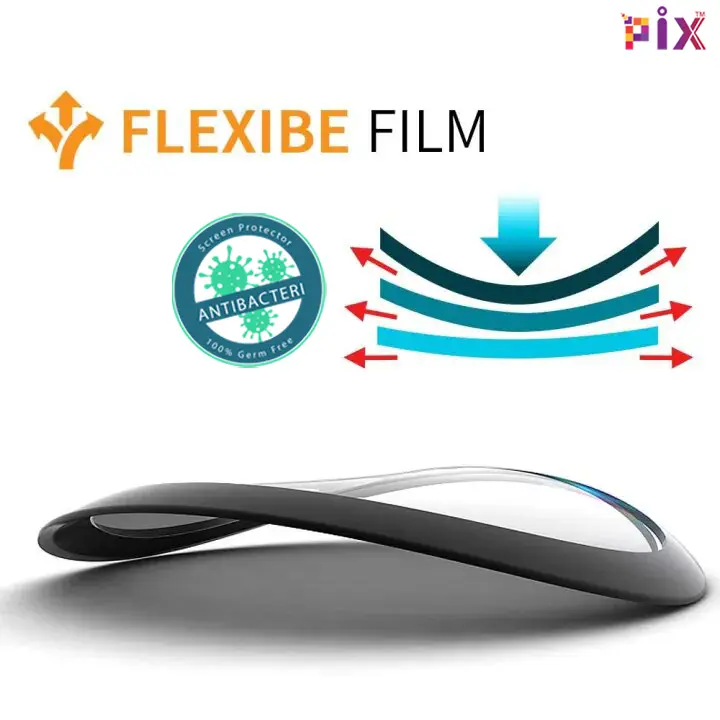 Picture of Pix Antibacterial Screen Protector for Xiaomi Mibro Lite Smart Watch-Premium Quality Soft Film Full Coverage Screen Protector For Xiaomi Mibro Lite Watch