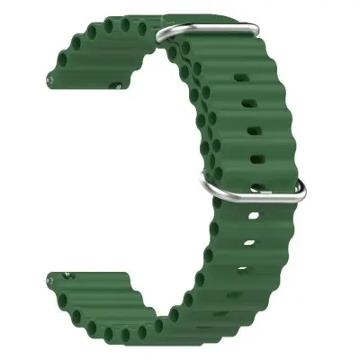 Picture of Pix 20mm/22mm Silicon Strap For Millet/Huawei/Honor/Samsung Smart Watch And All Kind Of Smart Watches Universal Strap-Pure Color Maritime Strap