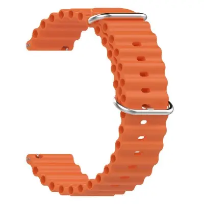 Picture of Pix 20mm/22mm Silicon Strap For Millet/Huawei/Honor/Samsung Smart Watch And All Kind Of Smart Watches Universal Strap-Pure Color Maritime Strap