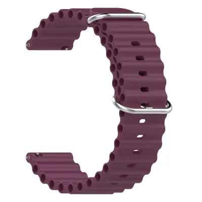 Picture of Pix 20mm/22mm Silicon Strap For Millet/Huawei/Honor/Samsung Smart Watch And All Kind Of Smart Watches Universal Strap-Pure Color Maritime Strap