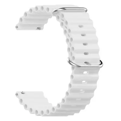 Picture of Pix 20mm/22mm Silicon Strap For Millet/Huawei/Honor/Samsung Smart Watch And All Kind Of Smart Watches Universal Strap-Pure Color Maritime Strap