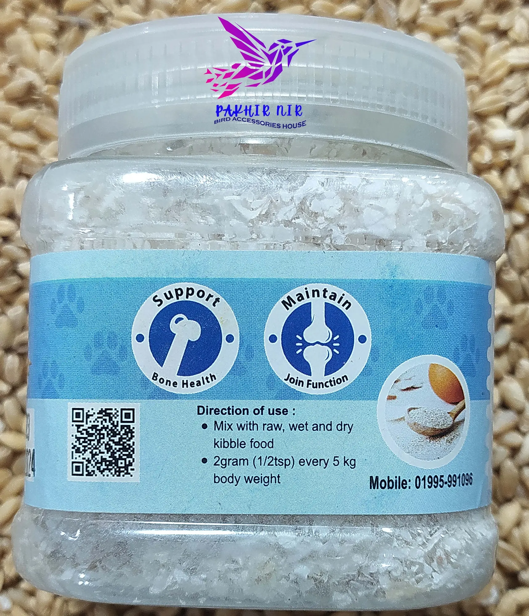 Picture of Organic Eggshell Calcium for all birds.
