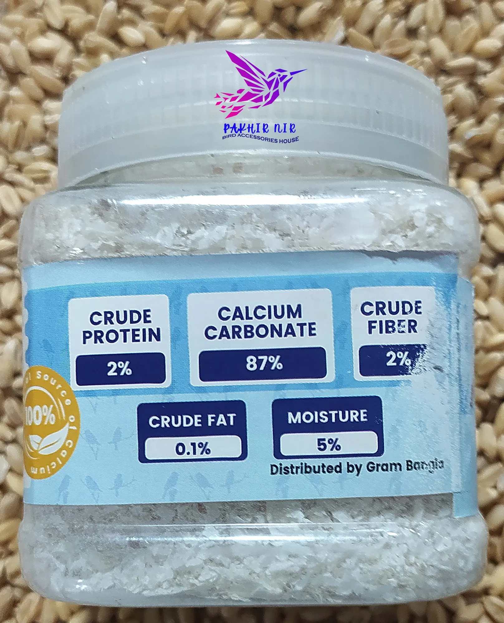 Picture of Organic Eggshell Calcium for all birds.