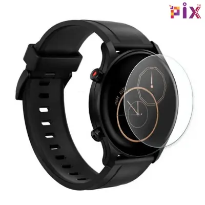 Picture of Pix Xiaomi Haylou Solar Smart Watch Tempered Glass Antibacterial and Bubble Free Screen Protector-Haylow Smart Watch All model Screen Protector