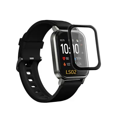 Picture of Pix Xiaomi Haylou Solar Smart Watch Tempered Glass Antibacterial and Bubble Free Screen Protector-Haylow Smart Watch All model Screen Protector