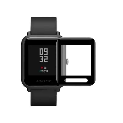 Picture of Screen Protector for Huami Amazfit Bip Pro Smart Watch - All Model Antibacterial and Bubble Free Screen Protector-Transparent Soft Screen Protector
