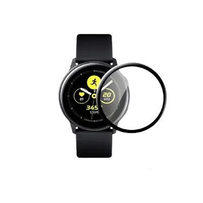 Picture of Pix Samsung Galaxy Watch Screen Protector for Samsung Watch Active 2, Galaxy Watch 4,Galaxy Watch 3,Galaxy Gear Fit 2 40mm 41mm 44mm 45mm 46mm Antibacterial Screen Protector