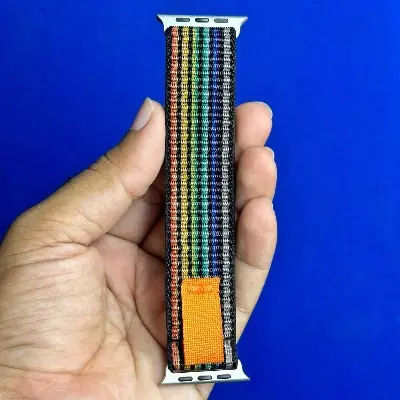 Picture of Pix Apple Watch Nylon Strap - Trail Loop Band for Apple Watch 49mm 45mm 44mm 42mm-Replacement Nylon Soft Band For iwatch