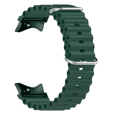 Picture of Pix 20mm Samsung Galaxy Watch Strap 4/5/6 Marine Silicone Strap Replacement Band For Samsung Galaxy Watch Belt