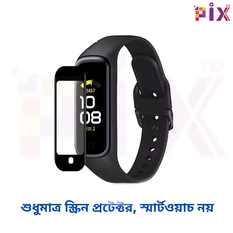 Picture of Pix Samsung Gear Fit2 (Bracelet Fit2) Screen Protector-Premium Quality Bracelet Fit2 Soft Screen Protector for Samsung Gear Fit2 Watch