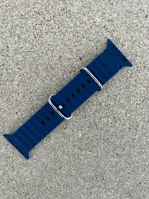 Picture of PIX Apple Watch Silicon Ocean Band-Strap49-45-44-42MM New Designer Silicon Stainless Steel Luxury Apple Smart Watch