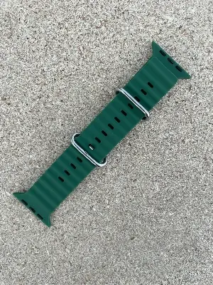 Picture of PIX Apple Watch Silicon Ocean Band-Strap49-45-44-42MM New Designer Silicon Stainless Steel Luxury Apple Smart Watch