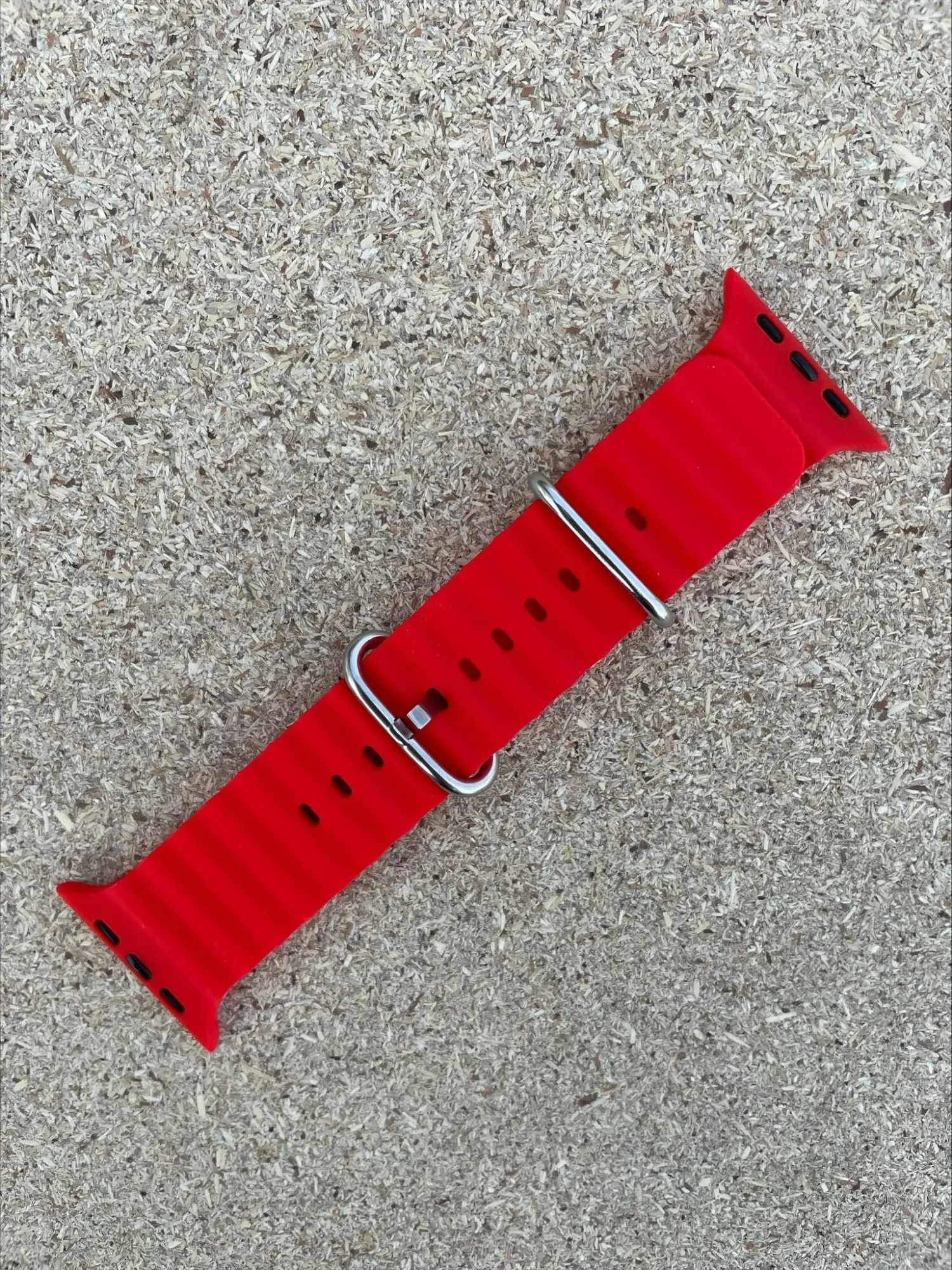 Picture of PIX Apple Watch Silicon Ocean Band-Strap49-45-44-42MM New Designer Silicon Stainless Steel Luxury Apple Smart Watch