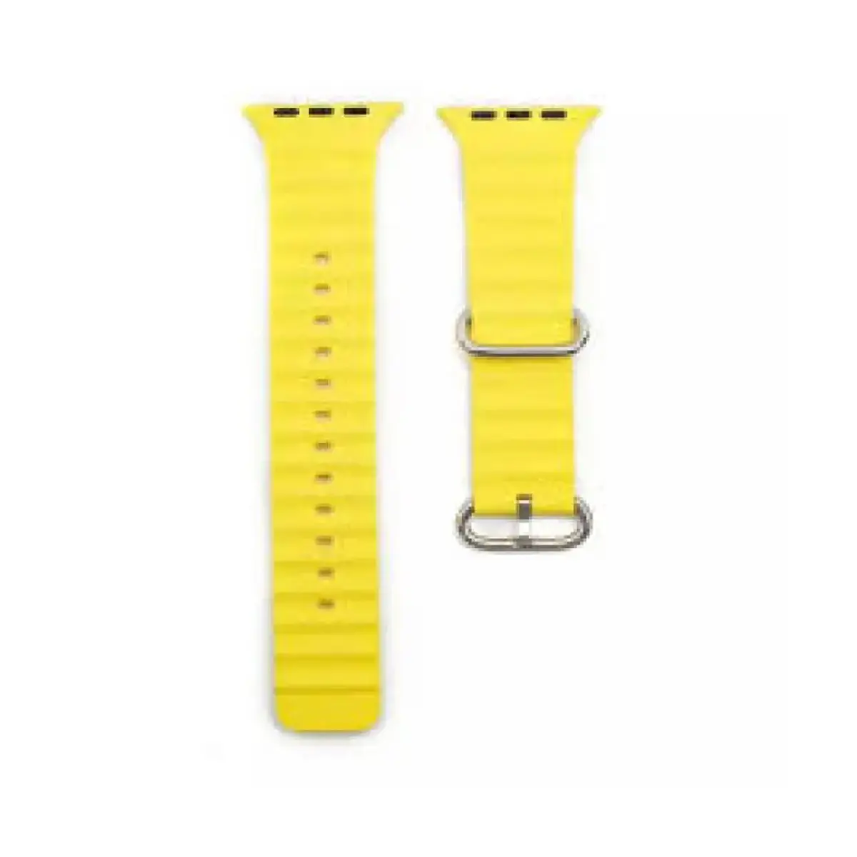Picture of PIX Apple Watch Silicon Ocean Band-Strap49-45-44-42MM New Designer Silicon Stainless Steel Luxury Apple Smart Watch