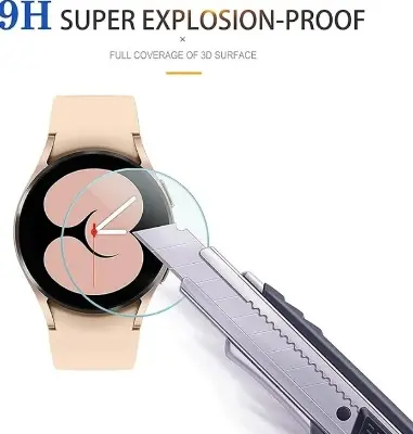 Picture of Pix Samsung Galaxy Watch 6 Tempered Glass Screen Protector For 40mm 43mm 44mm 47mm -High Quality Glass Screen Protector for Samsung Galaxy Watch 6