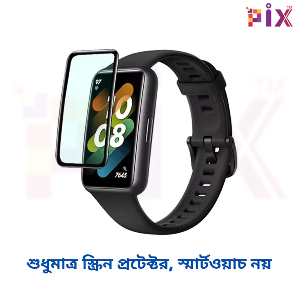 Picture of Pix Screen Protector For Huawei Bracelet full Coverage PMMA Plastic 3D Film Screen Protector