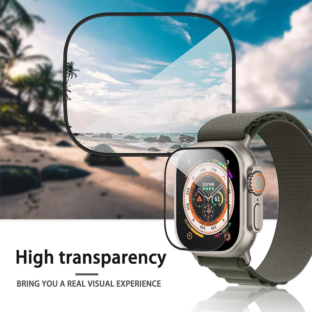 Picture of Pix 49mm Screen Protector For Apple Watch - 49mm PMMA or Glass Screen Protector for 49mm Size Smartwatch