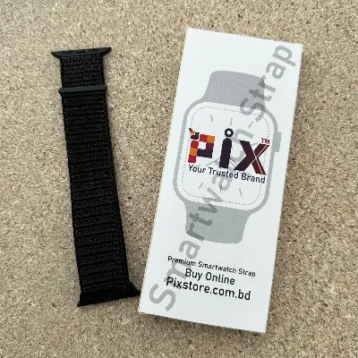 Picture of Pix Apple Watch Classic Replaceable Nylon Watch Band / Strap for 42/44/445/49mm-Apple Watch Series 8 7 6 Ultra Band