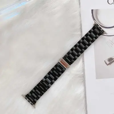 Picture of Apple Watch Strap Belt Series 8 7 5 5 4 4 42/44/45/49Mm Replacement Watch Band For Steel Falls 42/45/49Mm For Pix Apple Clock Acrylic