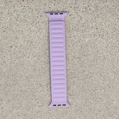 Picture of Pix Apple Watch Magnetic Silicon Strap Belt - Adjustable Magnetic Silicon Loop Silicon Strap for Apple Watch 42/44/45/49mm