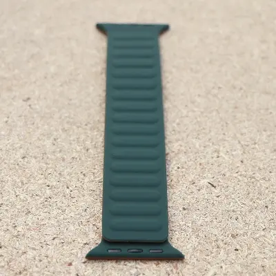 Picture of Pix Apple Watch Magnetic Silicon Strap Belt - Adjustable Magnetic Silicon Loop Silicon Strap for Apple Watch 42/44/45/49mm