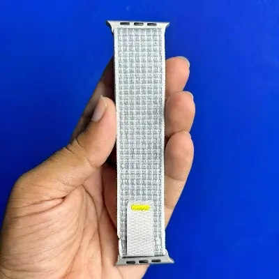 Picture of For Apple Watch Nylon Strap Belt 49mm/45mm/44mm/42mm Trail Loop Band For Apple Watch Strap Nylon Beige Trail Loop Strap for 49mm 44mm 45mm 42mm Watch Strap Series 8 7 5 6 5 4 Multicolor Strap
