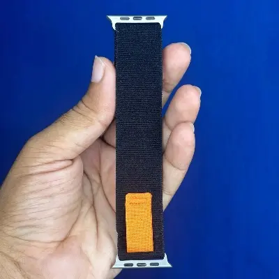 Picture of For Apple Watch Nylon Strap Belt 49mm/45mm/44mm/42mm Trail Loop Band For Apple Watch Strap Nylon Beige Trail Loop Strap for 49mm 44mm 45mm 42mm Watch Strap Series 8 7 5 6 5 4 Multicolor Strap