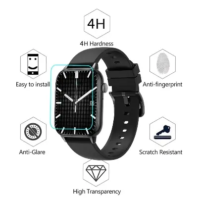 Picture of 2 Pcs Pix Colmi C61 Smart Watch Screen Protector - Full Coverage Soft Poly Screen Protector for Colmi c61 Watch