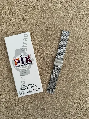 Picture of Pix 20mm Universal Mesh Band Stainless Steel Strap- Non Magnetic Milanese Bracelet for 20mm Watch-Slim Milanese Strap For Huawei GT2 GT Etc Watch