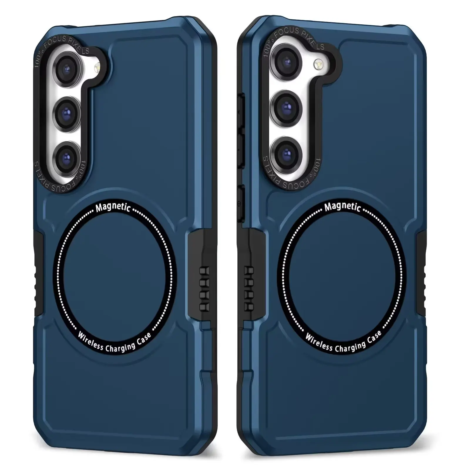 Picture of For Samsung Magsafe Case-Luxury Shockproof For Magnetic Case For Galaxy S23/S23 Plus/S23Ultra Magnetic Magsafe Anti -Fall Foreign Trade Case/Cover