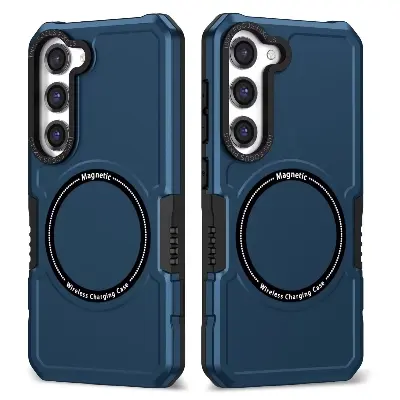 Picture of For Samsung Magsafe Case-Luxury Shockproof For Magnetic Case For Galaxy S23/S23 Plus/S23Ultra Magnetic Magsafe Anti -Fall Foreign Trade Case/Cover