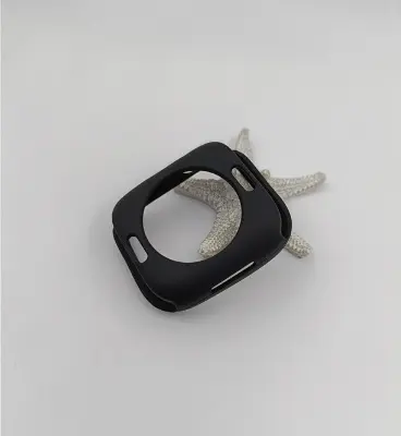 Picture of Pix Apple Watch Protective Back Side Case-44mm/45mm/49mm (Optional ) soft tpu Semi-Pack Apple Watch Protective Bumper Case-Tpu Half Pack Apple Watch Protective Case