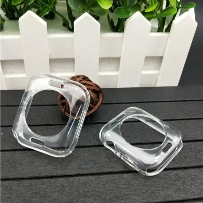 Picture of Pix Apple Watch Protective Back Side Case-44mm/45mm/49mm (Optional ) soft tpu Semi-Pack Apple Watch Protective Bumper Case-Tpu Half Pack Apple Watch Protective Case